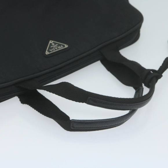 PRADA Hand Bag Nylon Black Auth 65890 - Picture 7 of 16